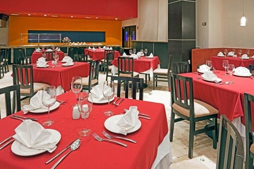 Restaurant of the Holiday Inn Campeche in Mexico