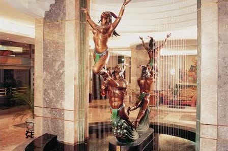 Internal view of the Marquis Reforma Hotel in Mexico City