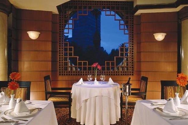 Restaurant of the Marquis Reforma Hotel in Mexico City