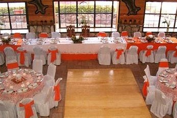 Sala banchetti del Best Western The Lodge at Creel in Messico