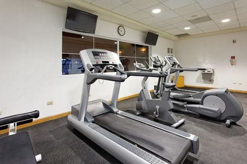 Fitness center of the Holiday Inn Express Guanajuato in Mexico