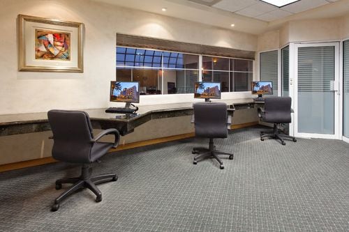 Business center of the Holiday Inn Express Guanajuato in Mexico