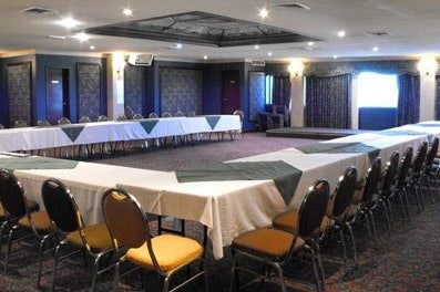 Conference room of the Hotel Santa Anita in Los Mochis in Mexico