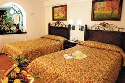 Room of El Castellano Hotel of Merida