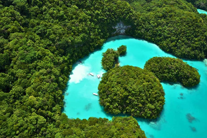 Micronesia isole Palau Milky Way