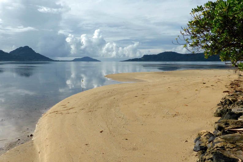 Micronesia isola Moen Laguna Truk