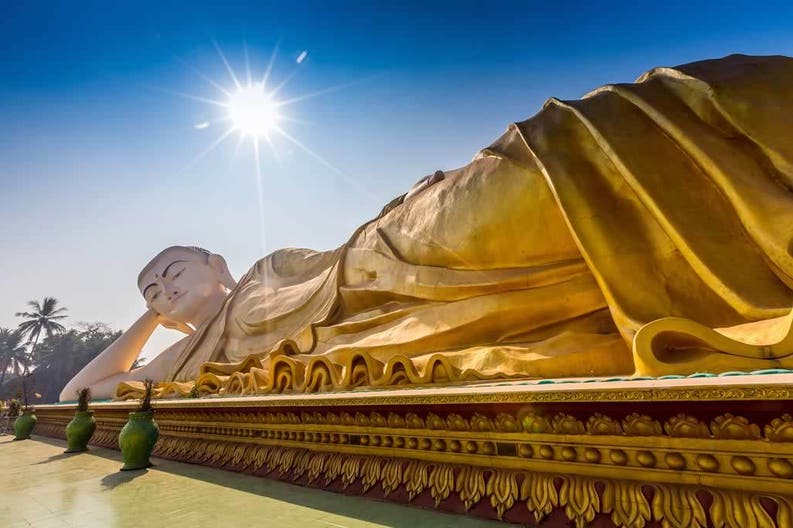 Myanmar Bago Buddha