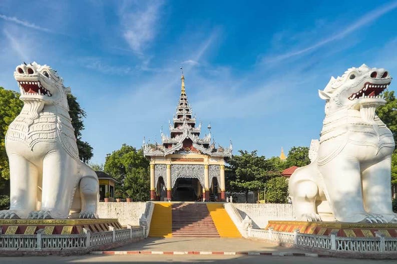Myanmar Mandalay Hill Pagoda