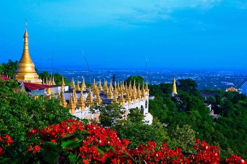 Myanmar Mandalay Hill