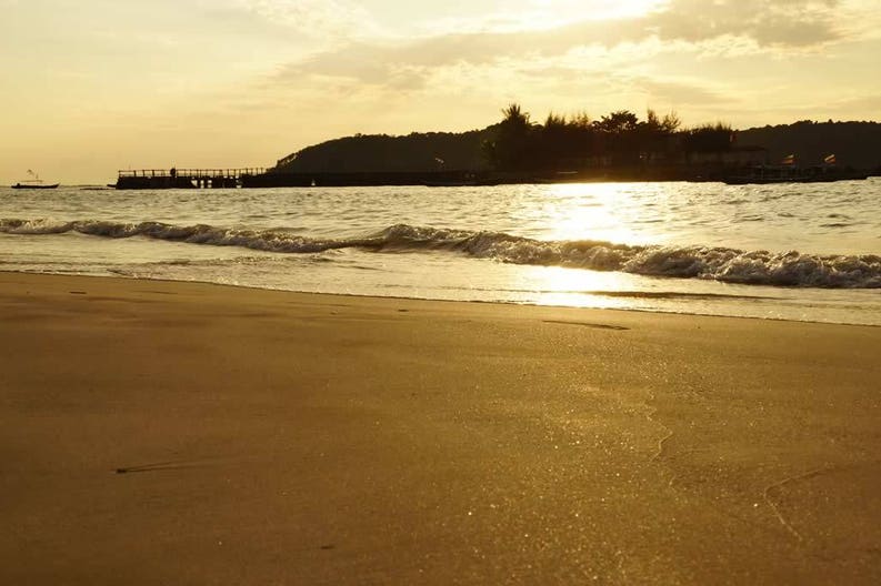 Myanmar Ngapali beach