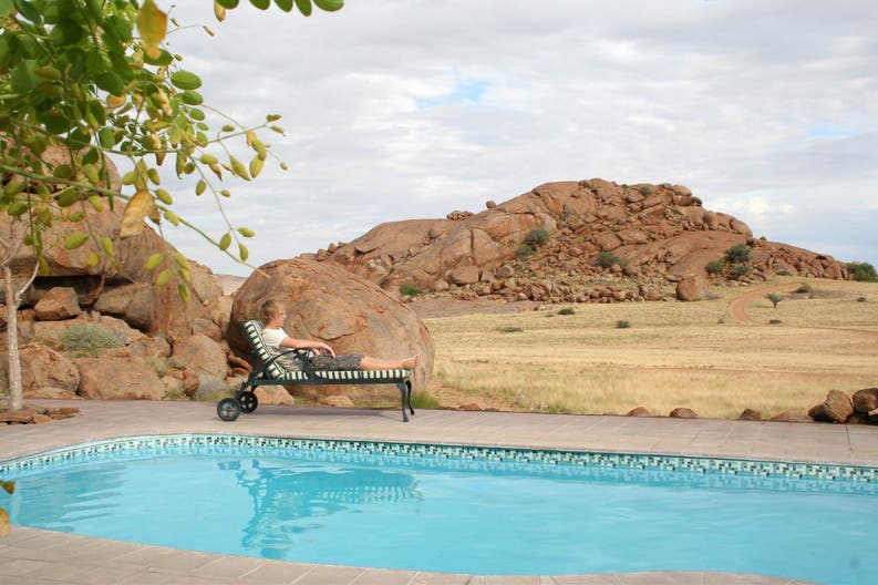 Namib Naukluft Lodge camp pool