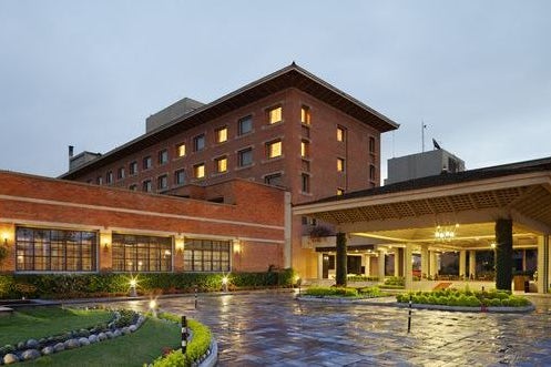 External view of the hotel Crowne Plaza Kathmandu in Nepal