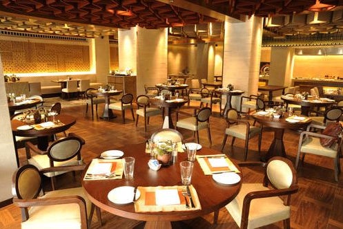 Restaurant of the hotel Crowne Plaza Kathmandu in Nepal