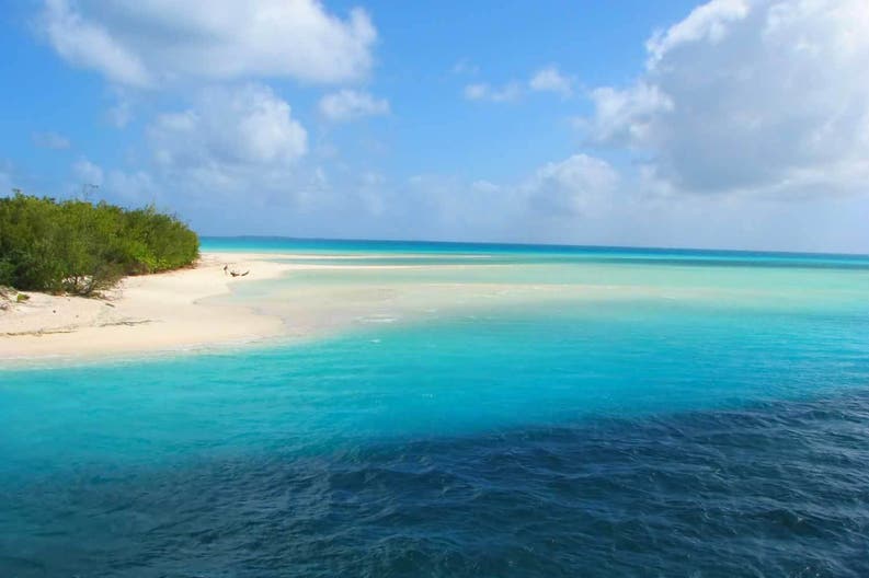 Nuova Caledonia spiaggia bianca Spiaggia bianca in Nuova Caledonia
