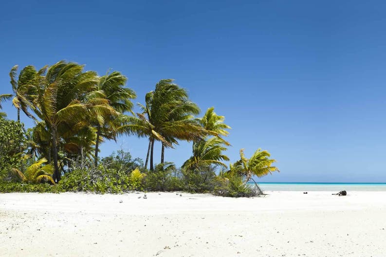 New Caledonia tropical beach Tropical beach in New Caledonia