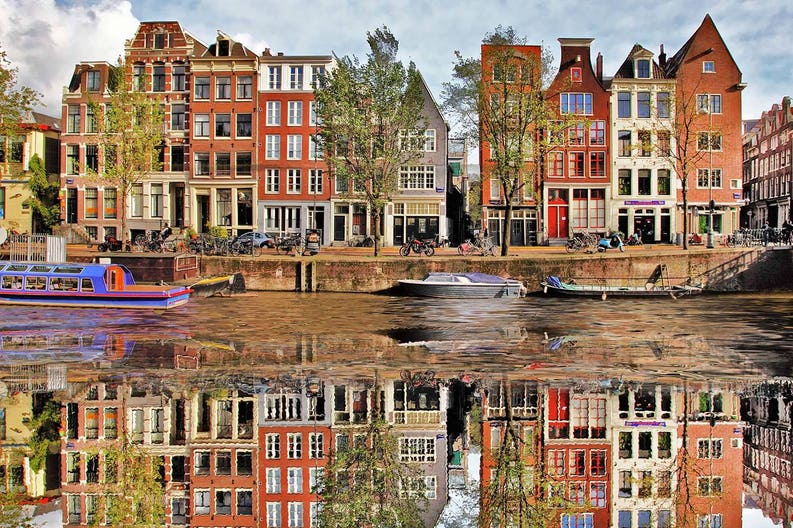 holland-amsterdam-reflections