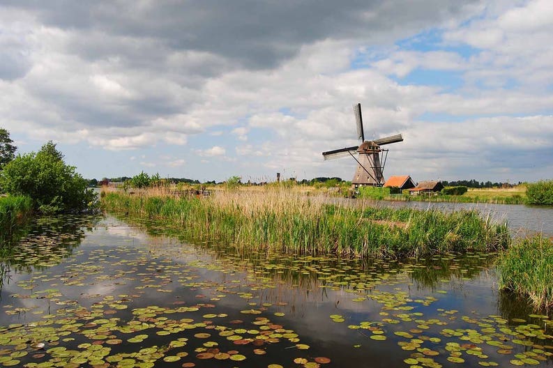 netherlands-windmill