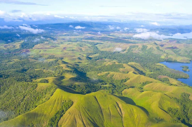 Papua Nuova Guinea costa e giungla