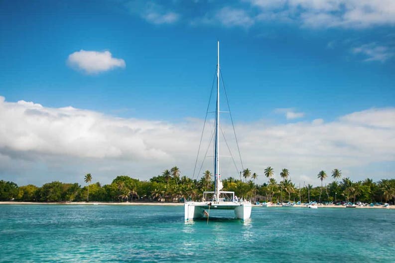 Repubblica Dominicana catamarano