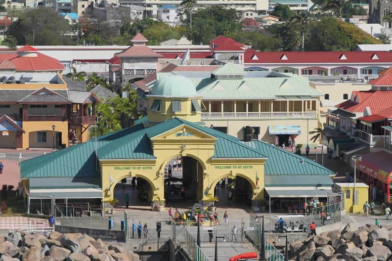 Saint Kitts and Nevis Basseterre port