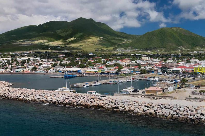 Saint Kitts and Nevis town