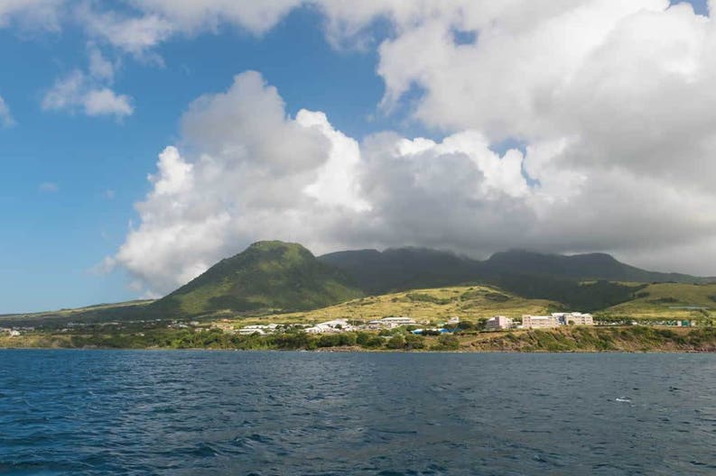 Saint Kitts and Nevis coast
