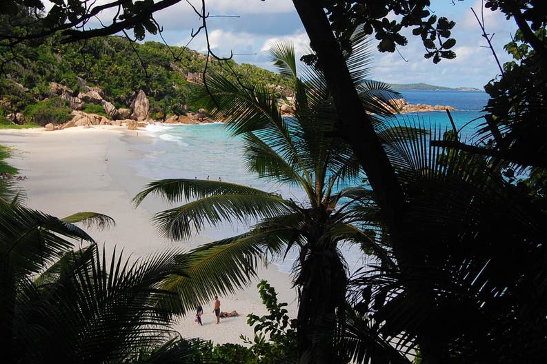 Natura di la Digue alle Seychelles