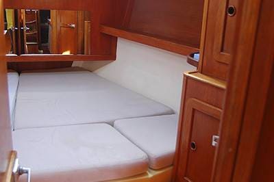 Atlantic 49 sail boat interior Interior of the sailboat Atlantic 49