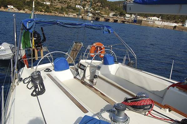 Atlantic 49 sail boat on navigation Sail boat Atlantic 49 on navigation