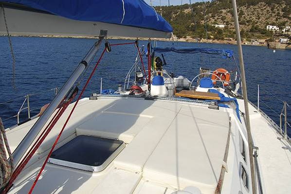 Atlantic 49 sail boat on navigation Sail boat Atlantic 49 on navigation