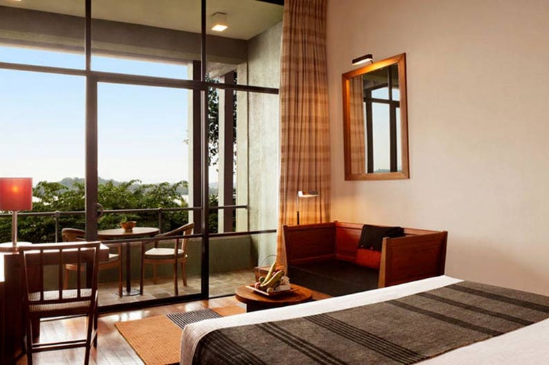 Camera dell'hotel Heritance Kandalama a Dambulla in Sri Lanka