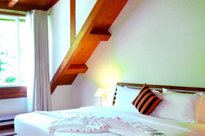 Camera da letto del The Paradise a Dambulla in Sri Lanka