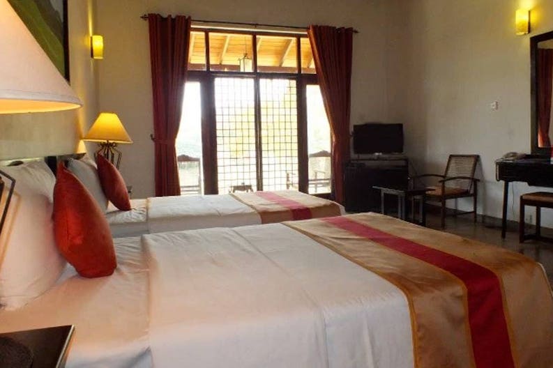 Camera del Victoria Golf Chalets a Kandy in Sri Lanka