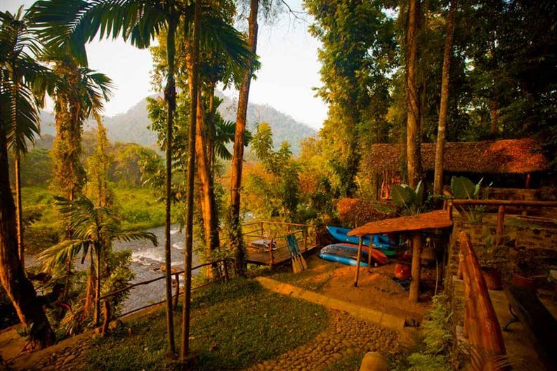 Bungalow del Borderlands River Base Camp in Sri Lanka