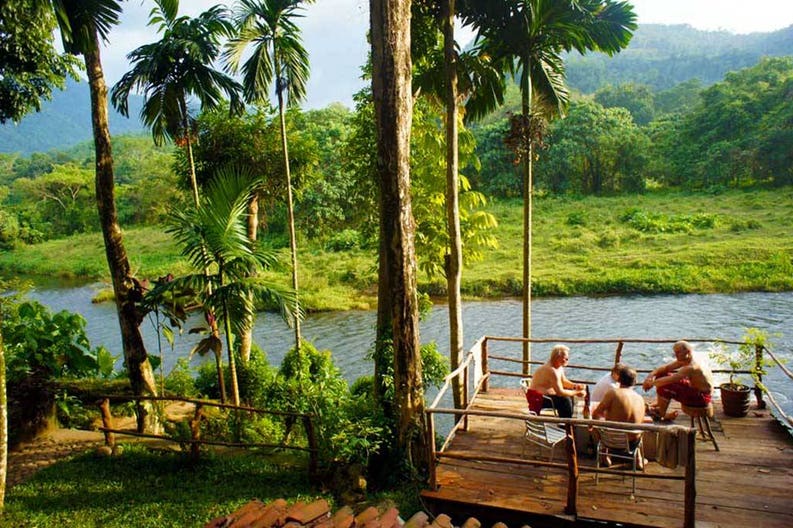 Bungalow del Borderlands River Base Camp in Sri Lanka