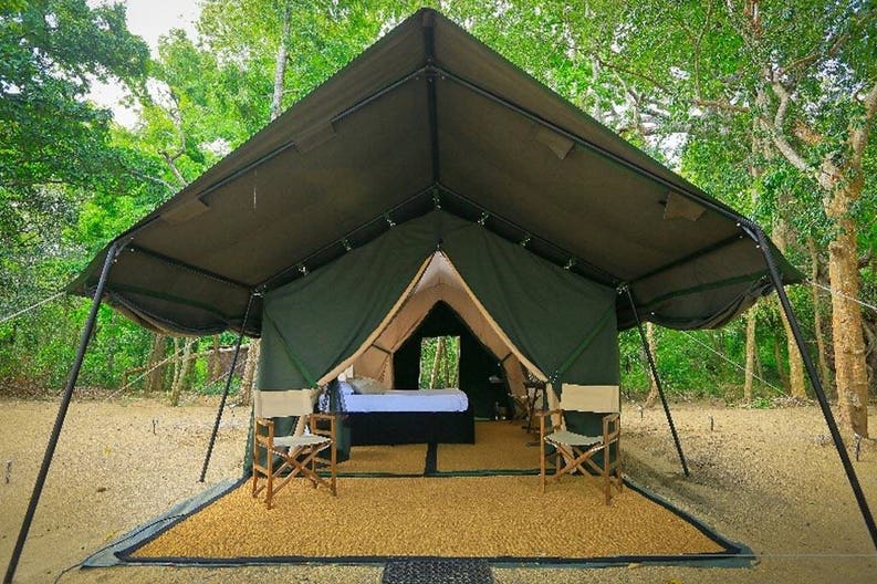 Tent at Leopard Trails in Sri Lanka