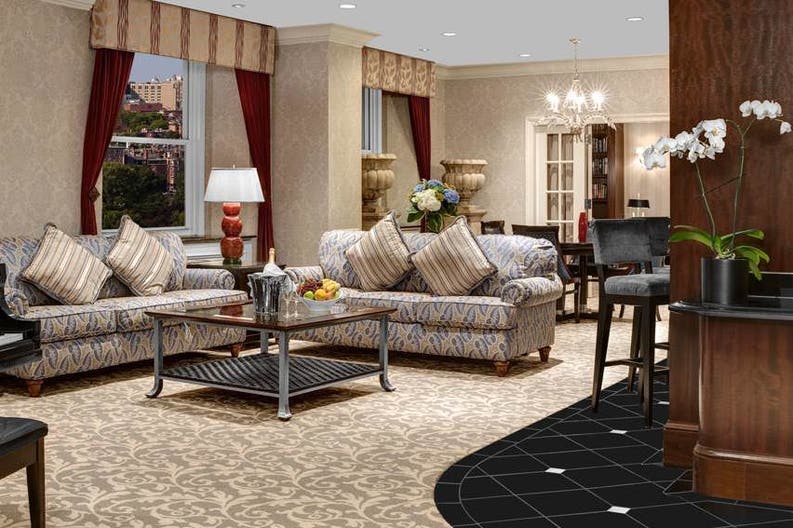 Suite of the hotel Boston Park Plaza in the United State of America