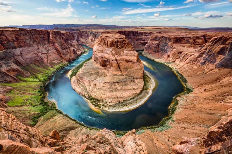 View of the landscape of Grand Canyon in the United States of America