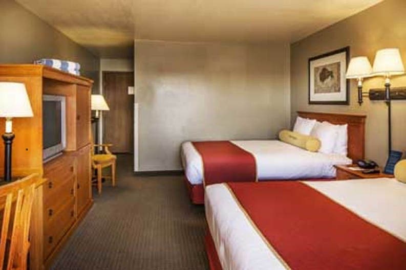 Camera da letto del Lake Powell Resort