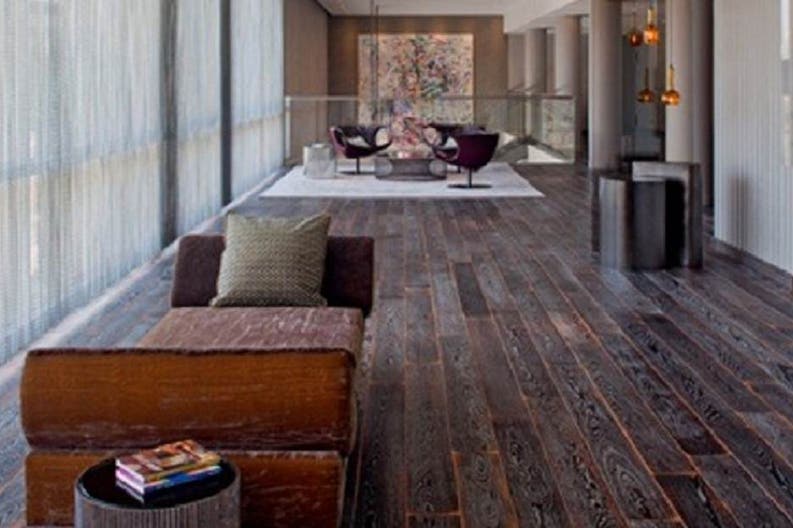 Corridor of the Hyatt Regency Downtown in Los Angeles