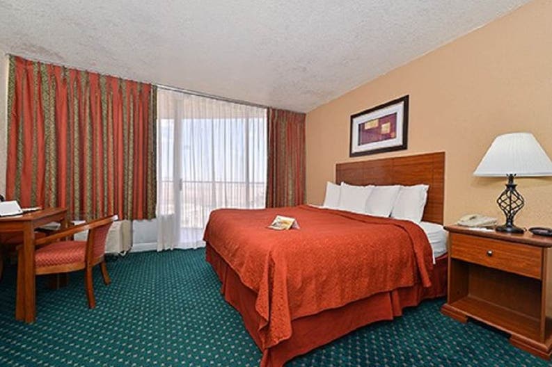 Bedroom of the hotel Quality Inn Lake Powell in Page