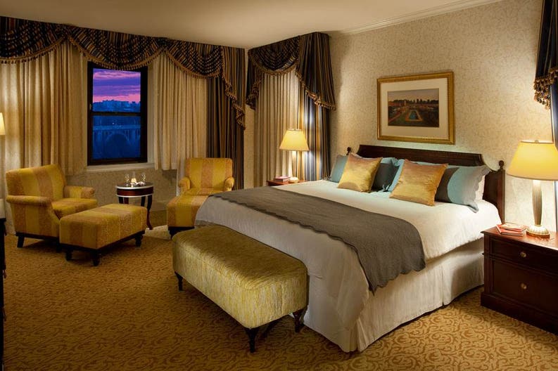 Camera dell'Omni Shoreham a Washington negli Stati Uniti d'America