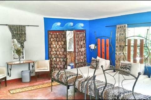 A room in Gecko Backpackers