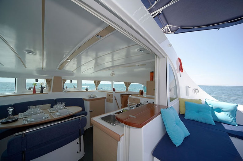 Interior of the Lagoon 380