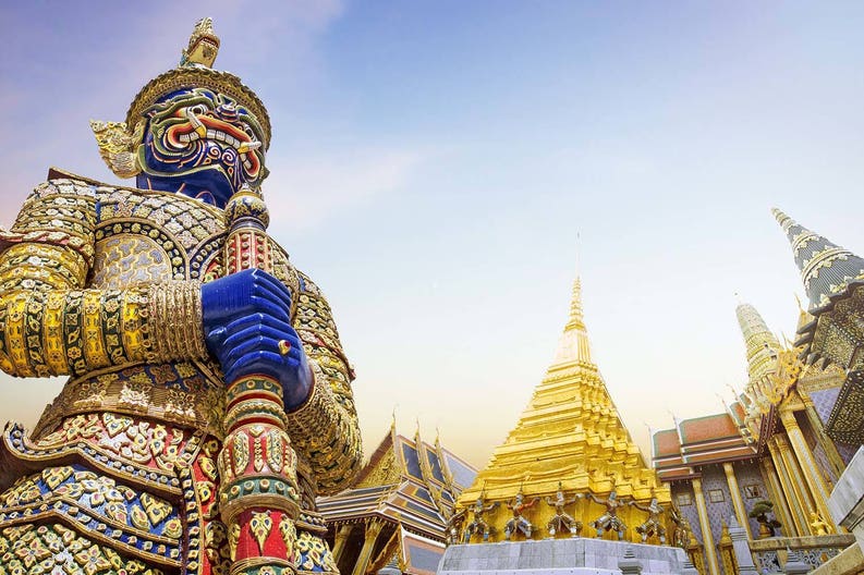 Demond guardian in Bangkok in Thailand