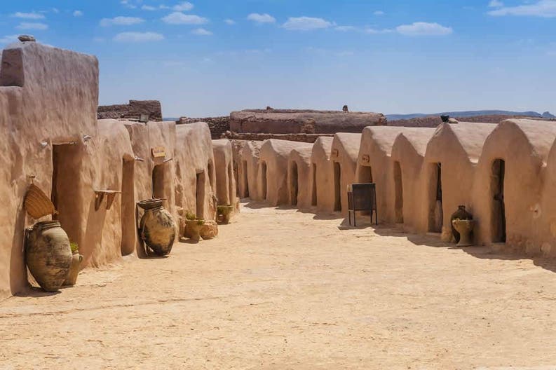 Ghorfas in Tunisia