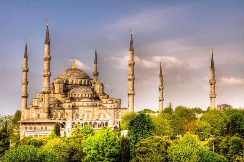 Turchia moschea blu