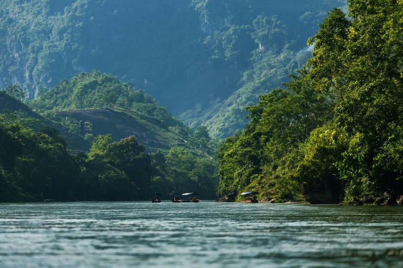 Fiume Chay in Vietnam
