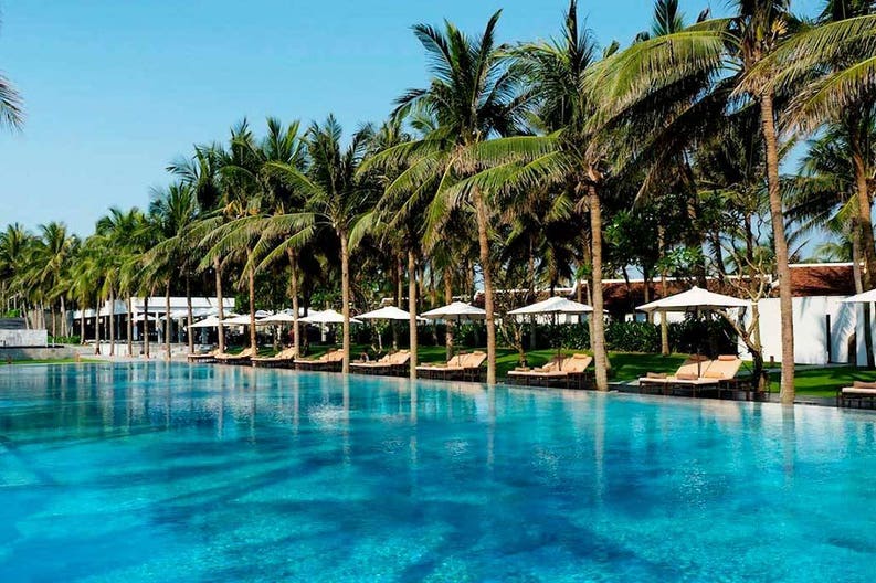 Hotel The Nam Hai in Hoi An in Vietnam