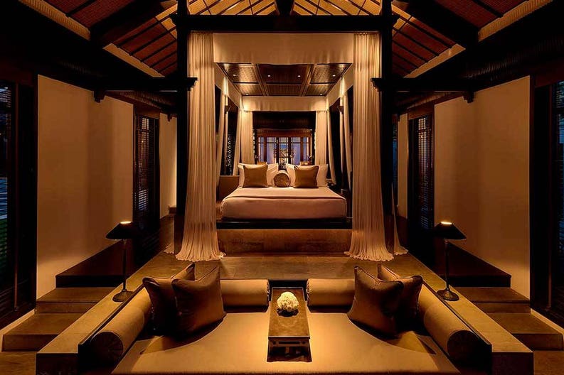 Hotel The Nam Hai in Hoi An in Vietnam